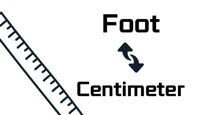 convert ft to cm, foot to centimeter