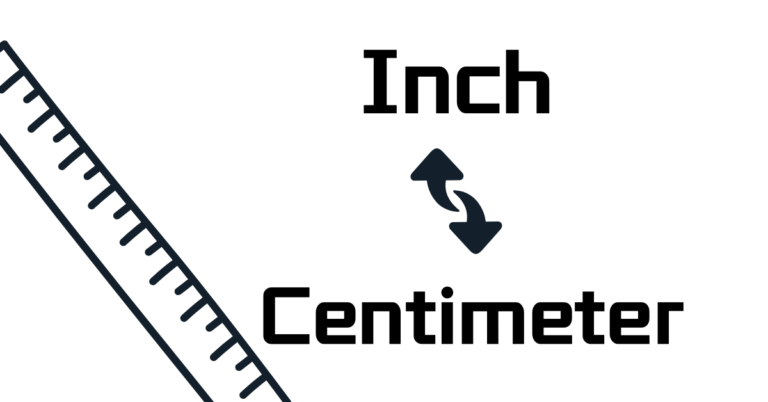 convert in to cm, inch to centimeter