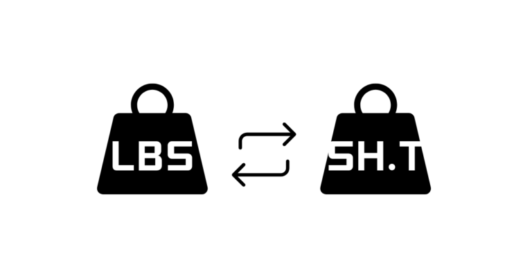 convert lbs to sh.t, pounds to short ton
