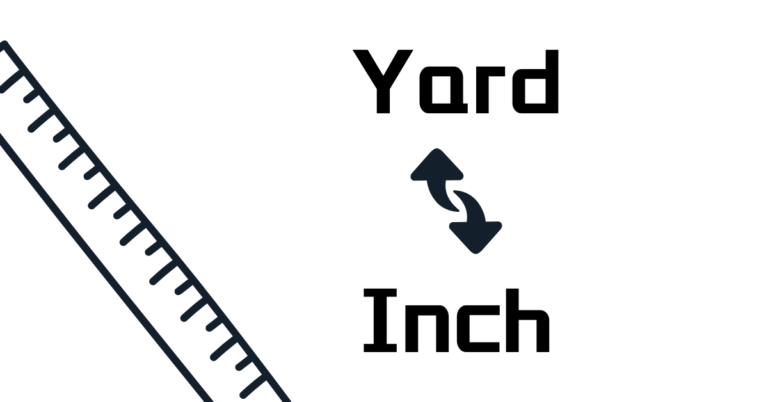 convert yd to in, yard to inch